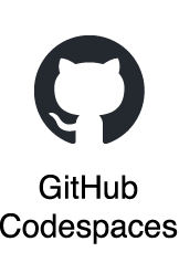 go to launch with GitHub Codespaces page